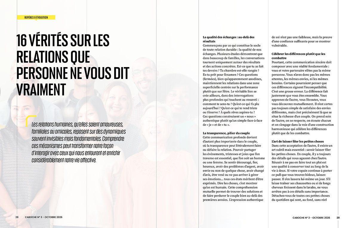 Caboche - Magazine n° 3 - Octobre 2026