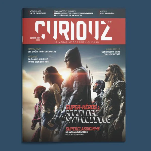 Curiouz n° 17 - Octobre 2021 - Couverture 2