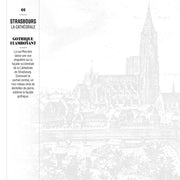 Coffret de 8 cartes postales "Cathédrale de Strasbourg"
