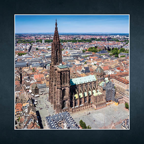 Coffret de 8 cartes postales "Cathédrale de Strasbourg"