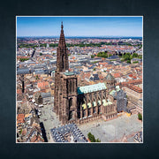 Coffret de 8 cartes postales "Cathédrale de Strasbourg"