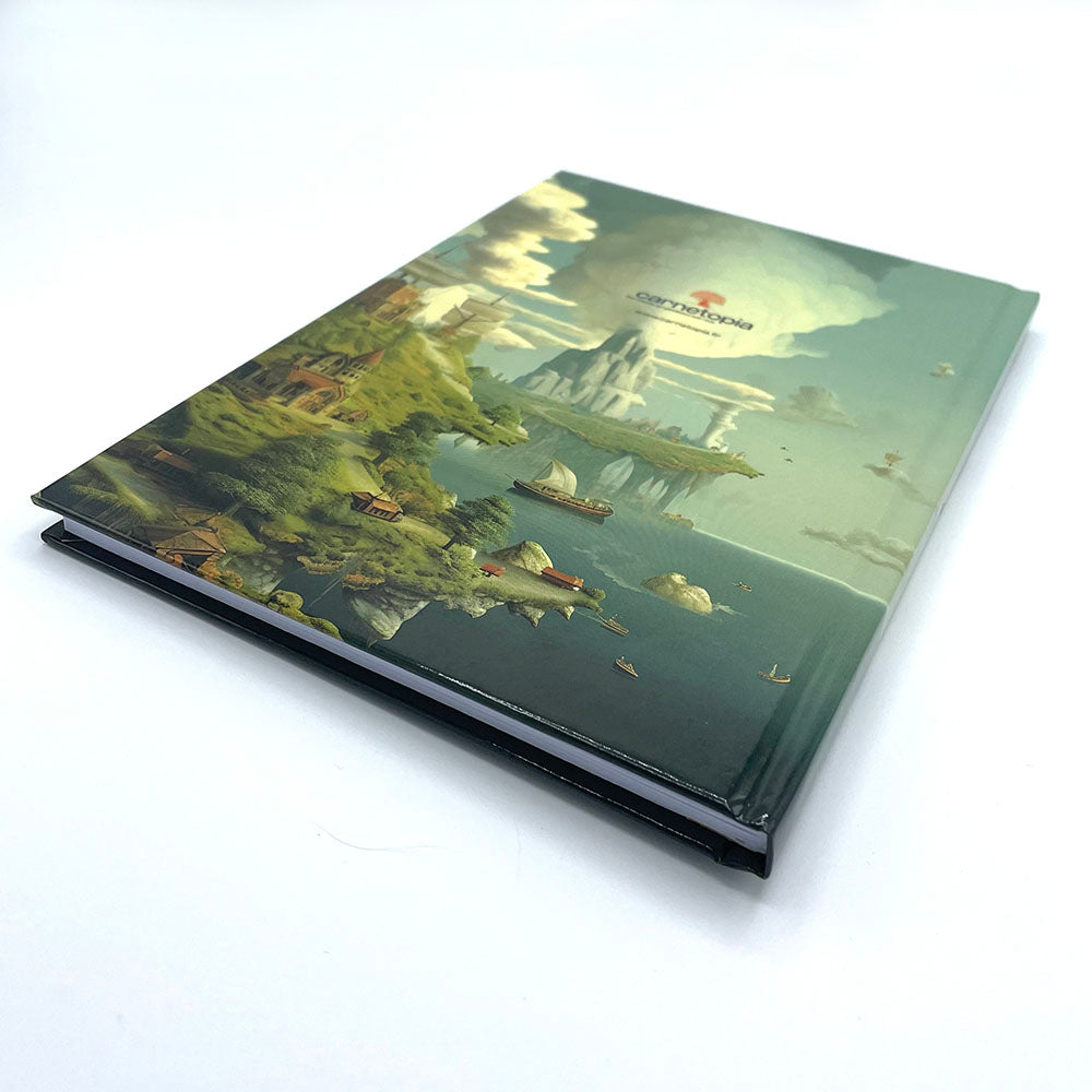 Carnet de culture rigide "Bateau suspendu" (Carnet de notes)