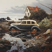 La voiture abandonnée