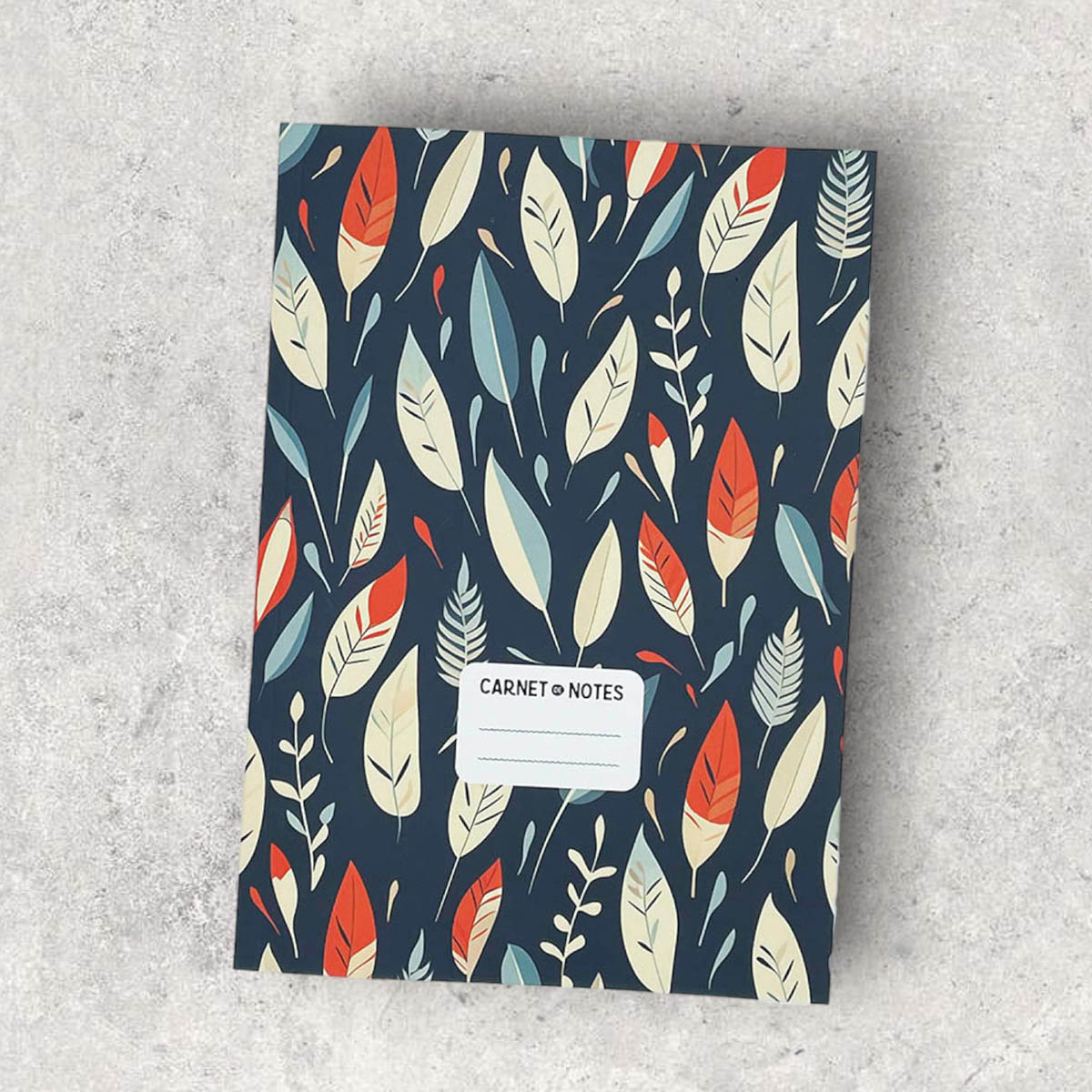 Carnet de notes "Plumes"