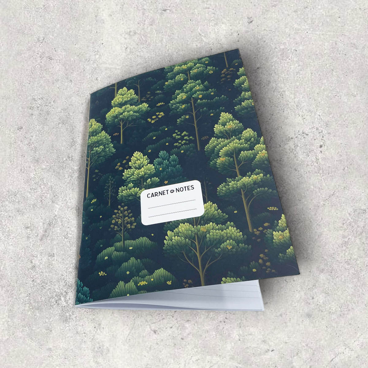 Carnet de notes "Forêt"